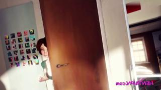 Studs her juicy curves in sick 3D POV, mom-got s***s on full display