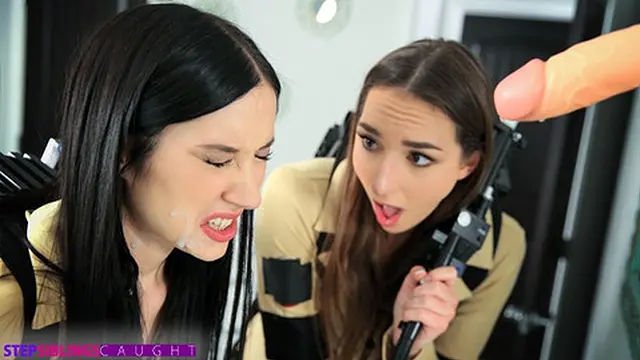 girlfriend Andi Rose probes Jazmin Luv, ’Who’s Got A Pile Of Rubber Cocks On The Wall?’