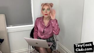 Sexy British lasses mercilessly ridicule miniature male endowment