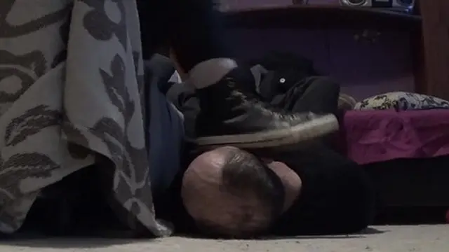 Submissive model delights