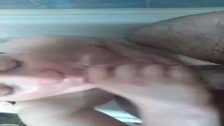 I love getting my throat ravaged by those gigantic cocks in gangbangs