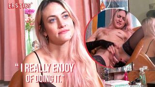 Sexy blonde Rachel gets kinky with nipple clamps