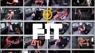 Dirty British slapper Tina Kay gets her hot fetish freak on with a randy van driver in a wild ride