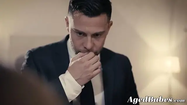 Darla Crane pleases young man then gets fucked hard