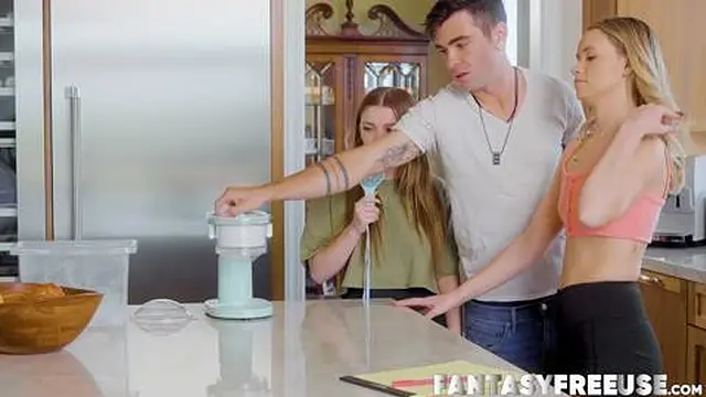 Stepsisters Mazy Myers and Khloe Kingsley are bored but luckily for them Lucky Fate is there