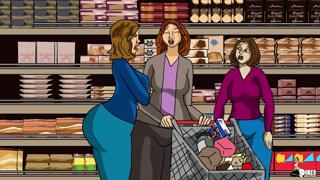 It's not a mistake, Mrs Keagan's big booty takes centerstage at checkout counter, 'trouble'