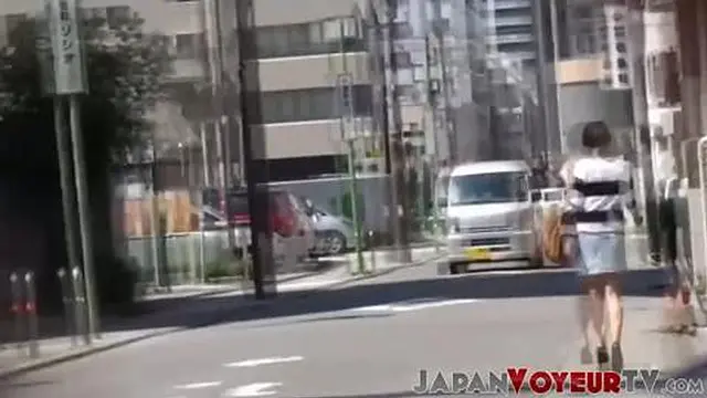 Teen girls urinate outside in front of others