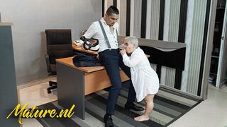 Mature Midget Sara Takes Auctioned Fuck From Young Toy
