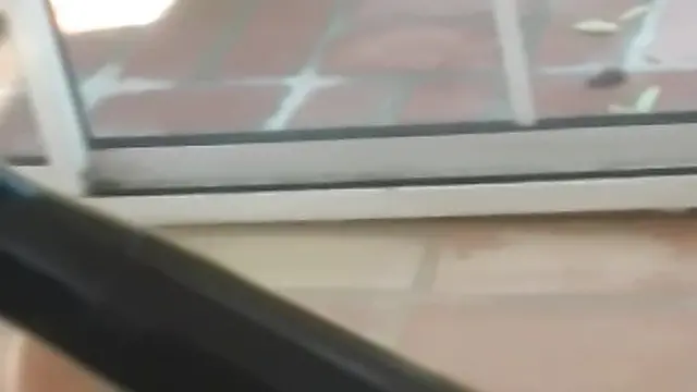 Anastasia Pierce anally played with vintage latex fingers