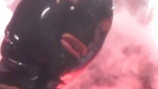 PussyCatsLatex.com - Lesbian dominatrix's latex sub toying session