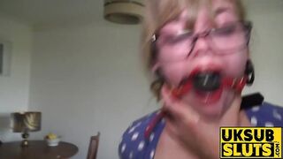 UKSubSluts.com - Chubby beauty Madison Stuart's relentless ramming session