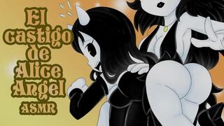 Intense ASMR Spankings with Alice Angel