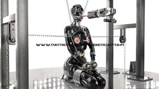Hardcore Restrained and Gagged Teen Facefuck BDSM Animation