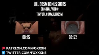 Jill Valentine BDSM Bonus Scenes (Internal Pussy Cam + Cum!)