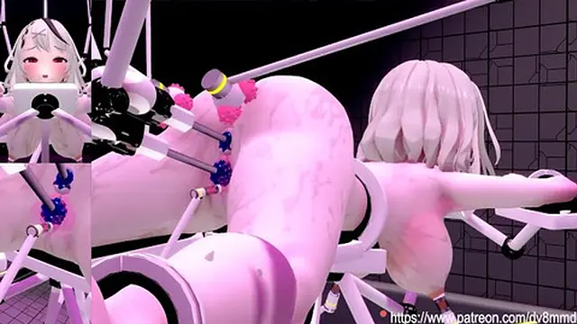 Chloe Sakamata - Oiled and Bound by Machines in Explicit BDSM Machine Bondage