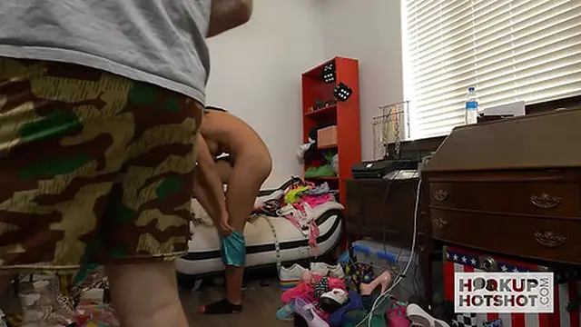 Shy Kitt Lacey Hooks Up With Bryan Gozzling for Intense Passion!