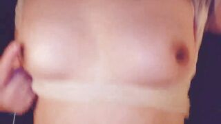 Live streaming【Nipple masturbation after strength training】Latter half