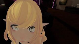 I let a simp fuck me IRL, while I'm playing VRCHAT (POV)
