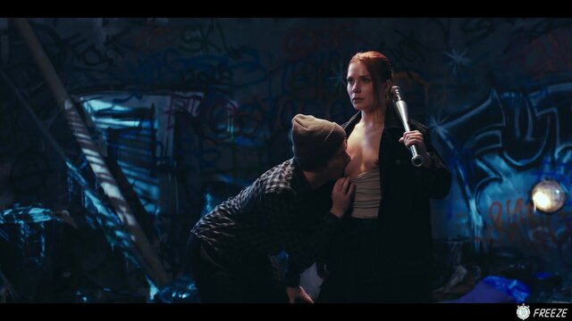 Asian beauty frozen in time slave fun