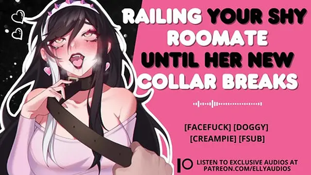 Coaxing Your Timid Roommate Into Submission With Her New Collar