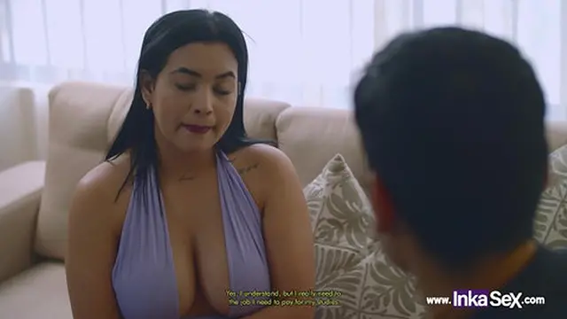 Latina maid seduces with big boobs (intense climax🚀)