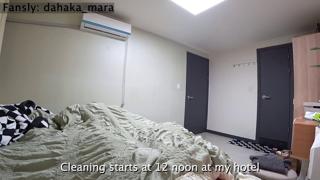 Hot Hotel Hustle: Maid Sucks My Meat While I Chug One Off in Public Restrooms